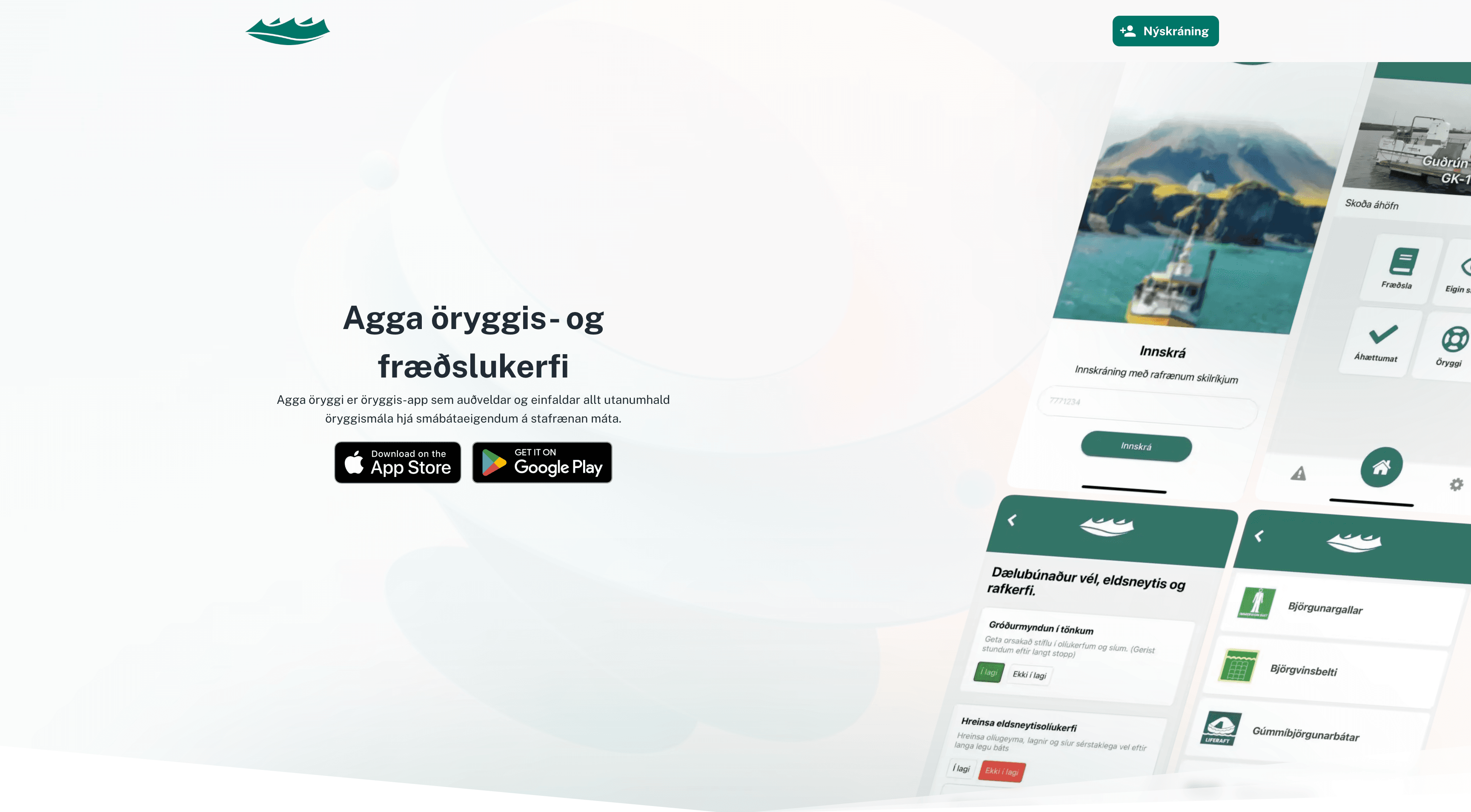 Aggan - an app that ensures the safety of fishermen