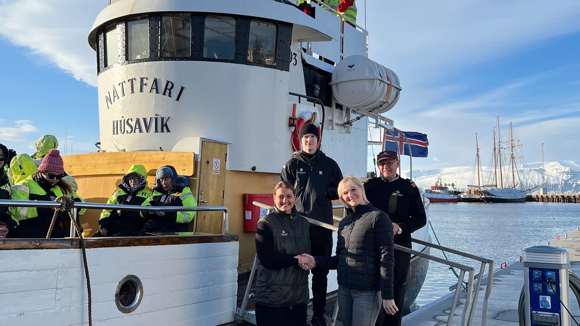 North Sailing the first whale watching company to join Alda - An exciting milestone in whale watching safety in Iceland